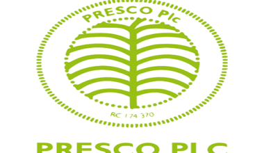 Presco announces 4.76% increase in profit before tax to N27.63bn 6 Presco Plc 1