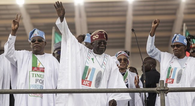At APC grand finale rally in Lagos, Tinubu pledges to work hard for Nigeria 3 Tinubu Lagos