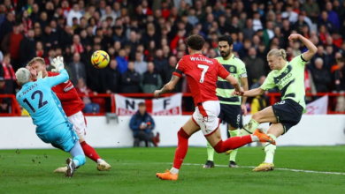 Manchester City held at Forest to fall behind Arsenal in title race 8 image 1