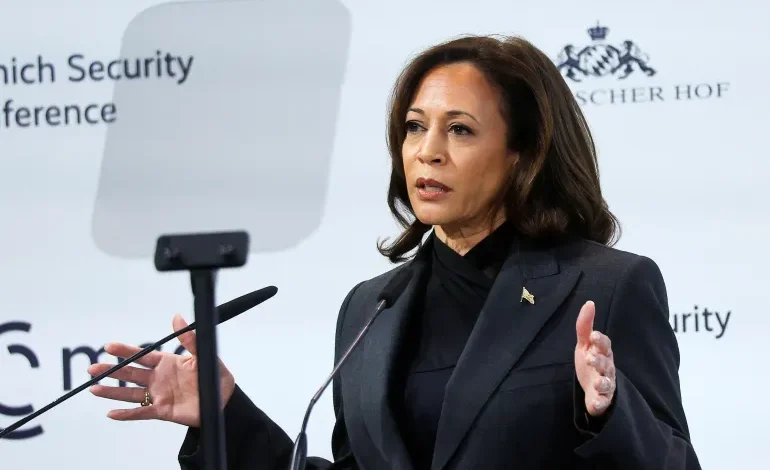 Kamala Harris to discuss China influence, debt distress in Africa 1 2023 02 18T115954Z 1588279037 RC2NDZ998G8I RTRMADP 3 SECURITY MUNICH USA