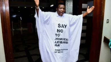 Uganda’s new anti-homosexuality law bans identification as LGBTQ 5 2023 03 21T180223Z 624437407 RC2GYZ993Z0P RTRMADP 3 UGANDA LGBT