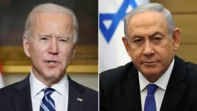 Netanyahu says no Gaza ceasefire until Israel’s war aims are achieved 10 210201133546 biden netanyahu split