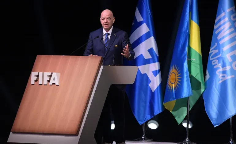 Gianni Infantino re-elected unopposed as FIFA president 1 33BF3JJ highres