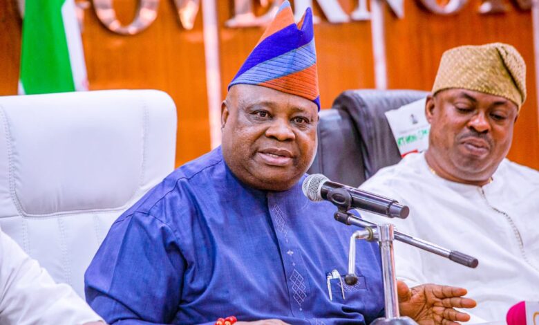 Osun asks public to disregard rumour on shutting down of job centre 1 Ademola Adeleke 1