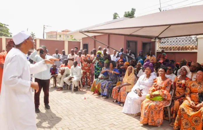 Aregbesola meets stakeholders, party stalwarts in Lagos, rallies support for Sanwo-Olu 1 Aregbe