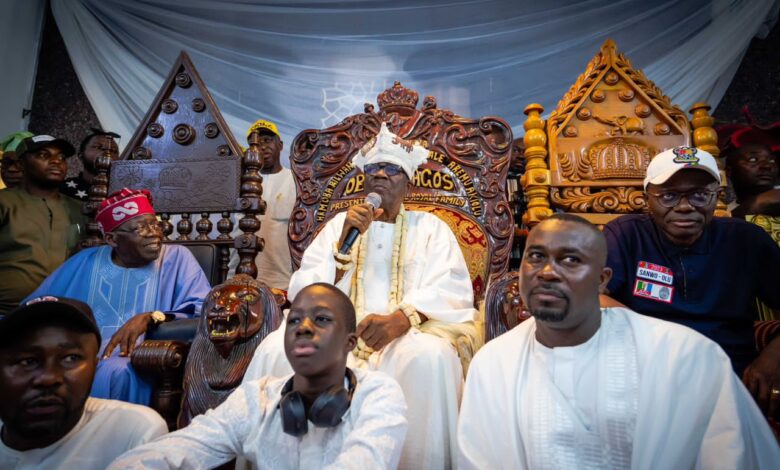 PHOTO NEWS: Tinubu visits Oba of Lagos after presidential election victory 11 IMG 20230305 WA0031