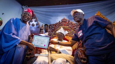 President-elect Tinubu in homecoming visit to Lagos, thanks Oba Akiolu 8 IMG 20230305 WA0034