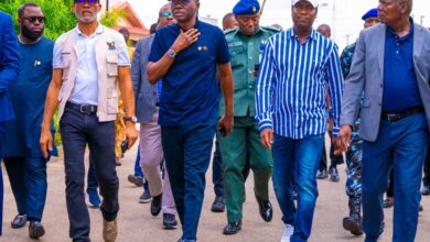 PHOTO NEWS: Sanwo-Olu, Hamzat visit train/BRT crash victims 6 IMG 20230309 WA0161