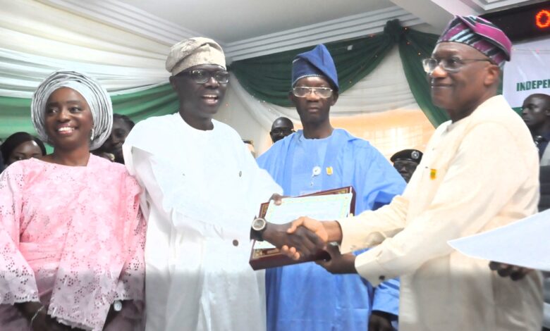 Sanwo-Olu, Obasa, legislators-elect receive Certificates of Return 1 IMG 20230330 WA00171