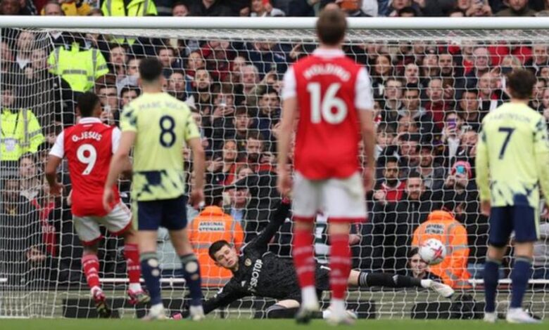 Gabriel Jesus scores twice as Gunners restore eight-point lead 1 129244721 gettyimages 1478751107