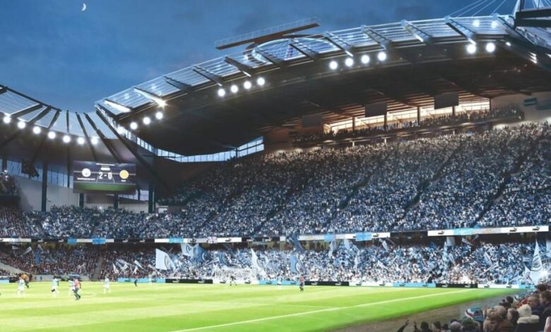 Man City submit £300m plan to increase Etihad Stadium capacity to 60,000 1 129398485 internalviewfacingtowardsnorthstand lowres