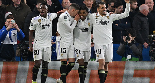 Ruthless Madrid win at Stamford Bridge, knock Chelsea out of Champions League 1 20230418 225049