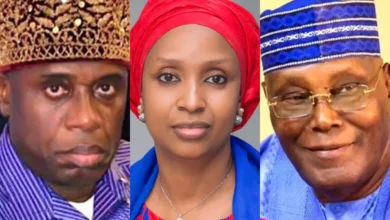 Amaechi sacked me at NPA to protect Atiku’s business interest – Hadiza Bala-Usman 10 Amaechi Hadiza and Atiku