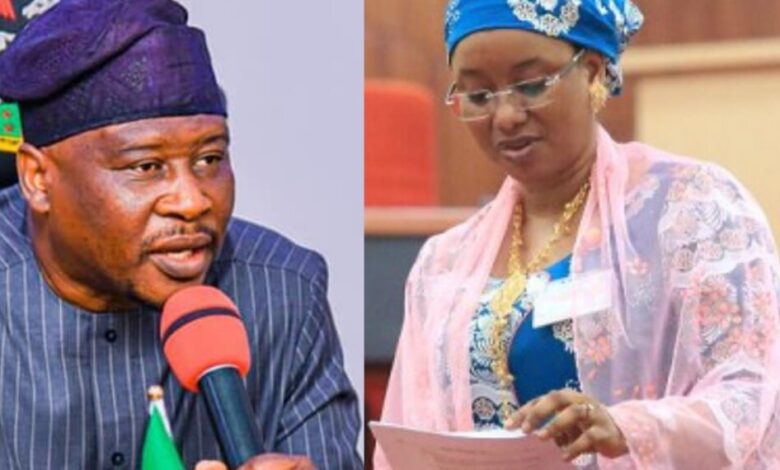 Tinubu calls for investigation into controversial Adamawa governorship election 1 Binani Fintiri 1140x570 1