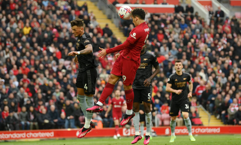 Liverpool grab late winner to hurt Arsenal's title bid 1 Firmino