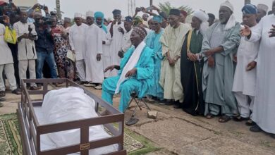 PHOTO NEWS: Osinbajo, Osoba, others attend Bola Ajibola's burial 12 IMG 20230409 WA0183
