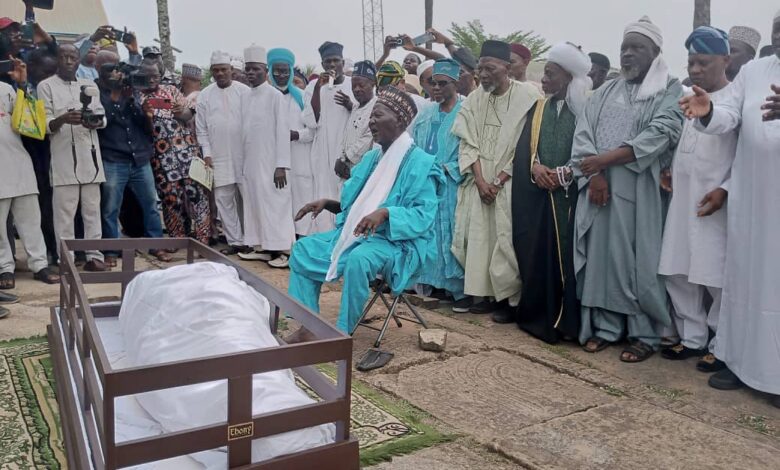 PHOTO NEWS: Osinbajo, Osoba, others attend Bola Ajibola's burial 11 IMG 20230409 WA0183