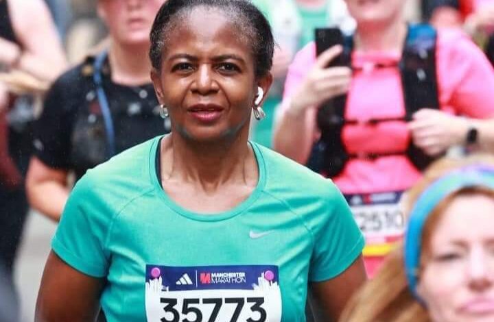 PHOTO NEWS: Tony Elumelu hails wife, Awele in Manchester Marathon race 7 IMG 20230418 WA0011