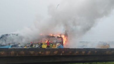 Update: BRT vehicle touched after commercial bus driver dies in head on collision 6 IMG 20230419 WA0008