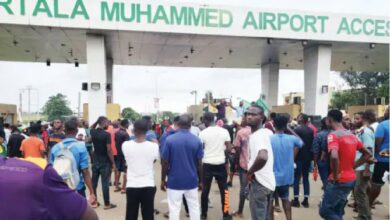 Passengers stranded as aviation unions shut down flight operations 6 Lagos airport protest