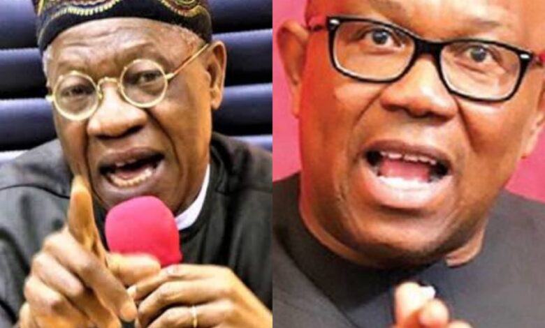 Lai Mohammed in US, engages media on 2023 elections, says Peter Obi committed treasonable felony 1 Lai Mohammed