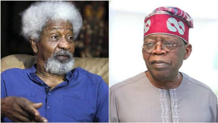 Wole Soyinka: The only thing I want from president-elect, Tinubu 1 Soyinka 1 768x432 1
