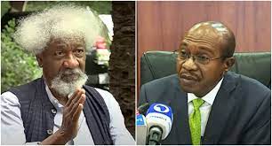 Naira swap: Soyinka chides Emefiele for “crime against humanity” 1 Soyinka