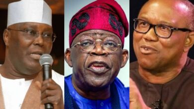 My first thoughts on the Presidential Elections Petitions Tribunal (PEPT) verdict, Obiajunwa Ama 2 A Photo Collage of Atiku Abubakar Bola Ahmed Tinubu and Peter Obi