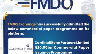 FMDQ Exchange admits CardinalStone Partners' N20bn CP 8 Apr 2023 CardinalStone Partners Limited CP Reg