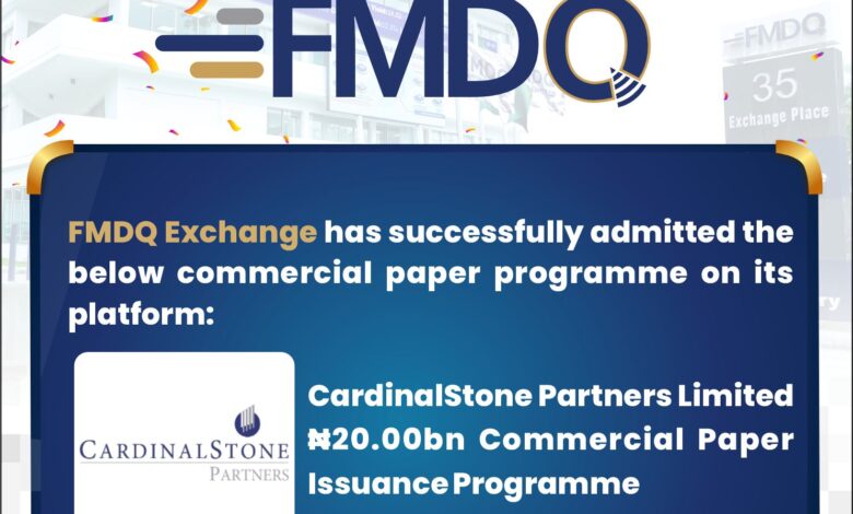 Apr 2023 CardinalStone Partners Limited CP Reg