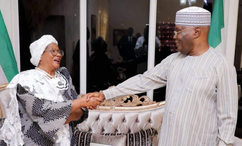 PHOTO NEWS: Joyce Banda, former Malawi President, visits Atiku in Abuja 3 Banda