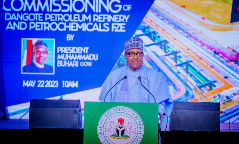 Dangote Refinery game changer for Nigeria's economy, says Buhari 1 Buhari Dangote