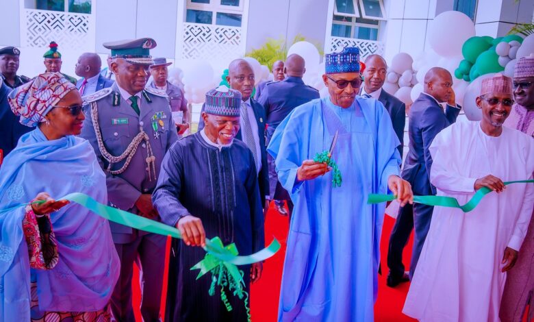 PHOTO NEWS: Buhari commissions new Customs headquarters in Abuja 19 Customs
