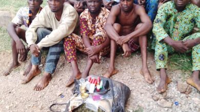 Officer injured as Police arrest 10 members of Eiye cult group in Odogbolu 10 Eiye