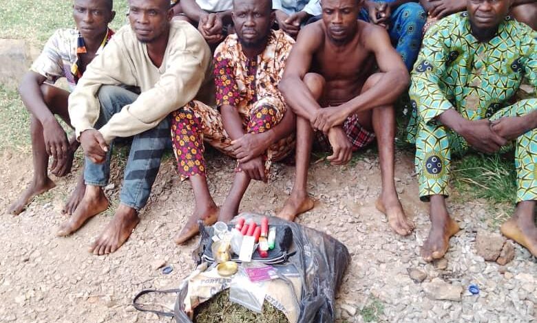 Officer injured as Police arrest 10 members of Eiye cult group in Odogbolu 1 Eiye