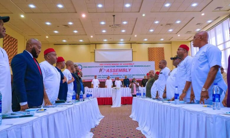 Imo State House of Assembly holds induction for incoming legislators 3 IMG 20230527 WA0003