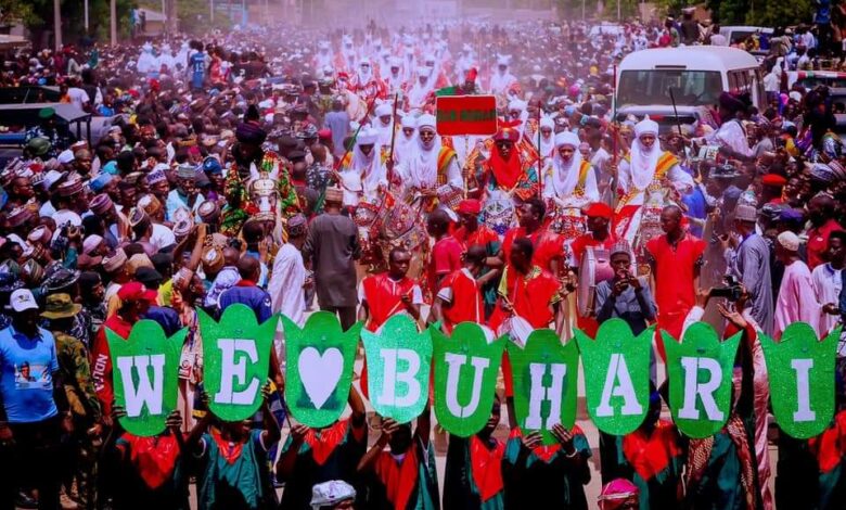 PHOTO NEWS: Daura Emirate welcomes Buhari back home with a Durbar 21 IMG 20230531 WA0002