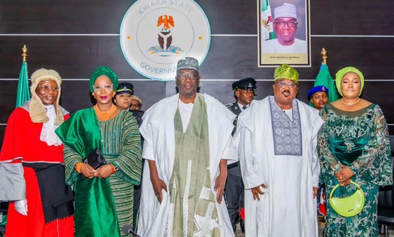AbdulRazaq announces scholarship, six-month maternity leave, new housing scheme at inauguration 1 Kwara 1