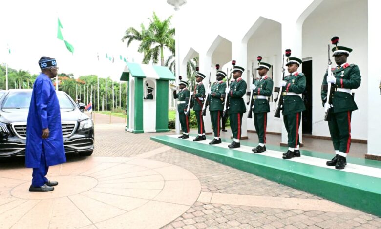 PHOTO NEWS: Tinubu officially resumes at Presidential Villa 9 PHOTO 2023 05 30 15 49 52
