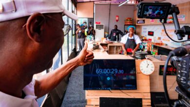 Invoking ‘Lagos Spirit’, Sanwo-Olu makes surprise appearance at Guinness record cooking contest 5 PIX 2176