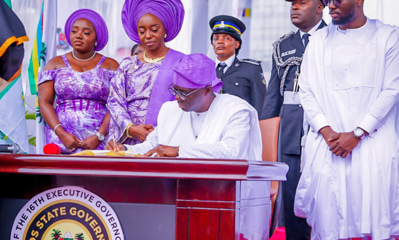 We will not let you down, Sanwo-Olu assures Lagosians at inauguration 1 PIX 2708