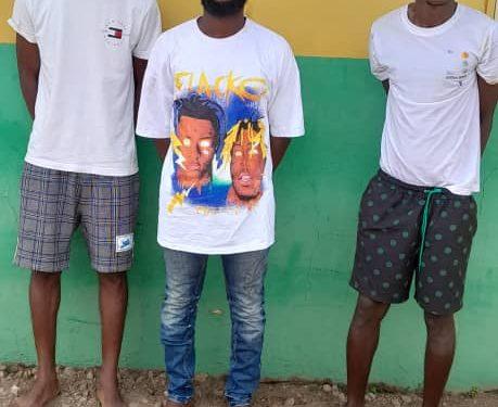 Police arrest three Abeokuta phone-market robbers 1 Robbery suspects