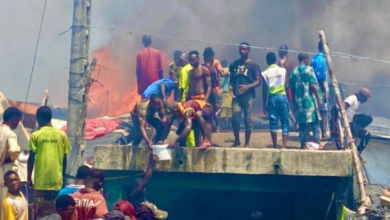 BREAKING: Fire guts section of Alaba market 3 Screenshot 20230505 124340