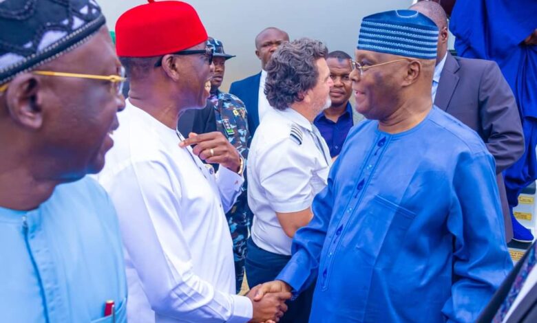 PHOTO NEWS: Atiku in Yenagoa for the funeral of Governor Diri's father 5 WhatsApp Image 2023 05 06 at 14.06.062
