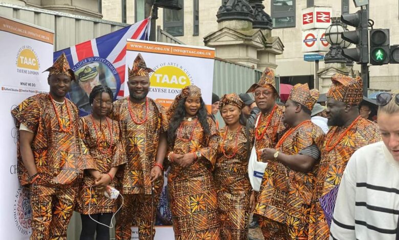 PHOTOS NEWS: Yoruba cultural troupe adds colour to King Charles III coronation in London 11 WhatsApp Image 2023 05 06 at 21.49.44