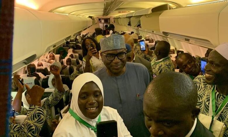 Hajj 2023: AbdulRazaq accompanies Kwara pilgrims to Ilorin Airport 1 WhatsApp Image 2023 05 27 at 06.54.08