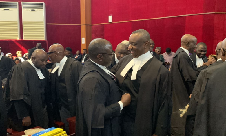PHOTO NEWS: Keyamo joins Tinubu's legal team as Obi, Datti attend tribunal sitting 9 image 19