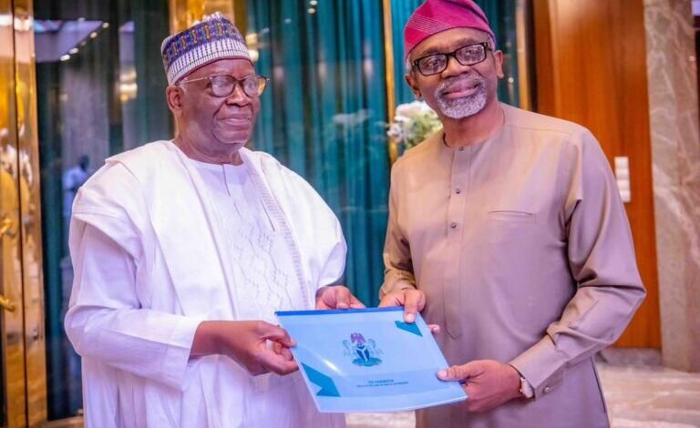 PHOTO NEWS: Gambari hands over to Gbajabiamila as President's COS 5 Gambara Gbaja1