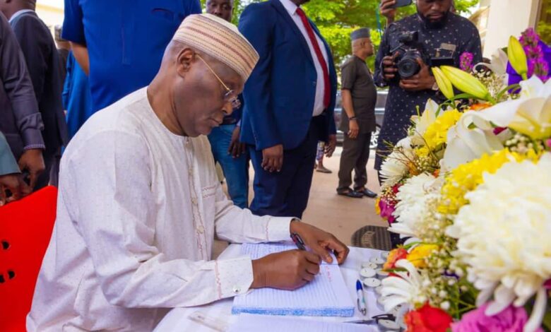 PHOTO NEWS: Atiku pays condolence visit to family of Late Raymond Dokpesi 7 IMG 20230604 WA0016