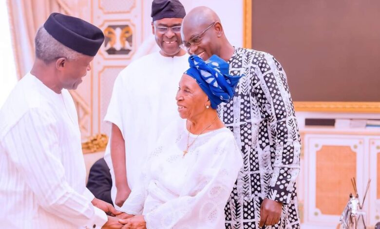 PHOTO NEWS: Osinbajo pays condolence visit to Subomi Balogun's family 19 IMG 20230605 WA0002